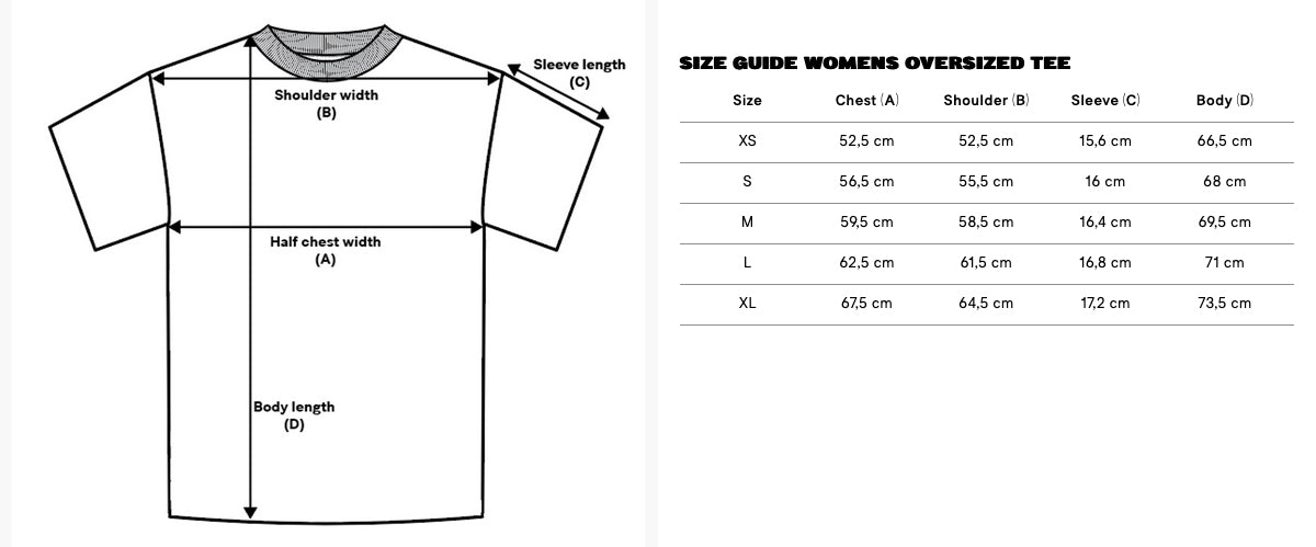 MZ Ladies Oversized T-shirt